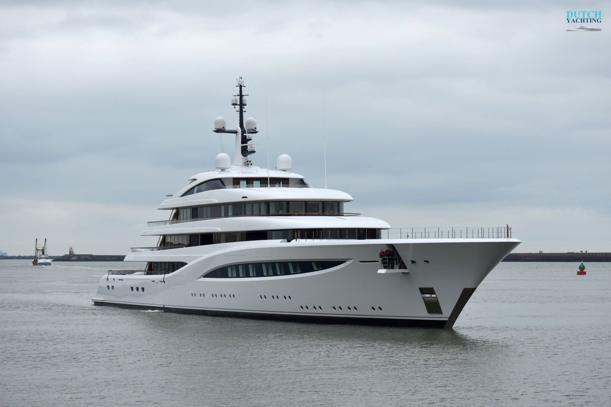 #Feadship built #Vertigo was recently #delivered and is expecting to #leave Holland soon. Photos: Jan Ramaker facebook.com/dutchyachting