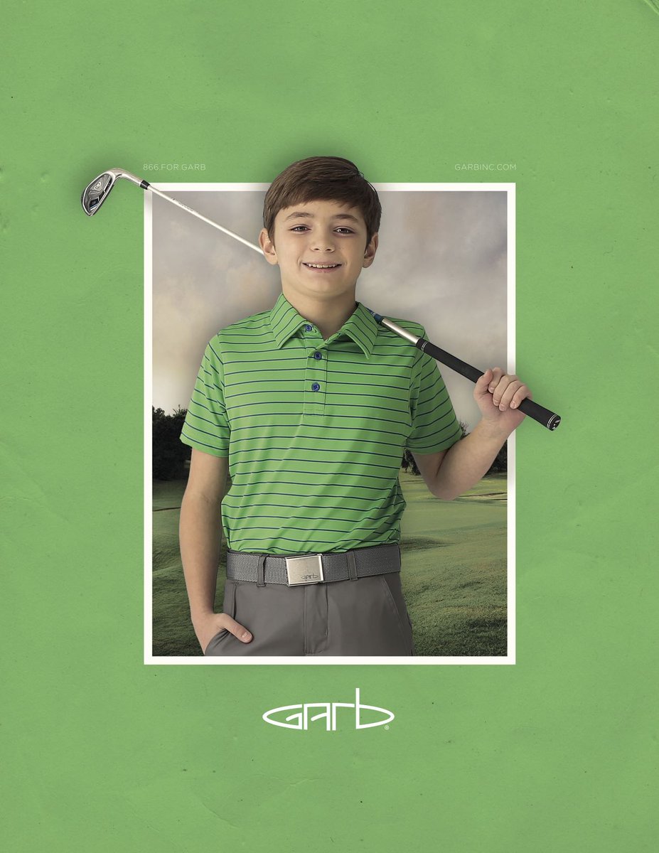 GarbGolf's tweet photo. Get your new Garb gear for this summer! #GarbGuy #Garbinc https://t.co/0FxgAjVrum