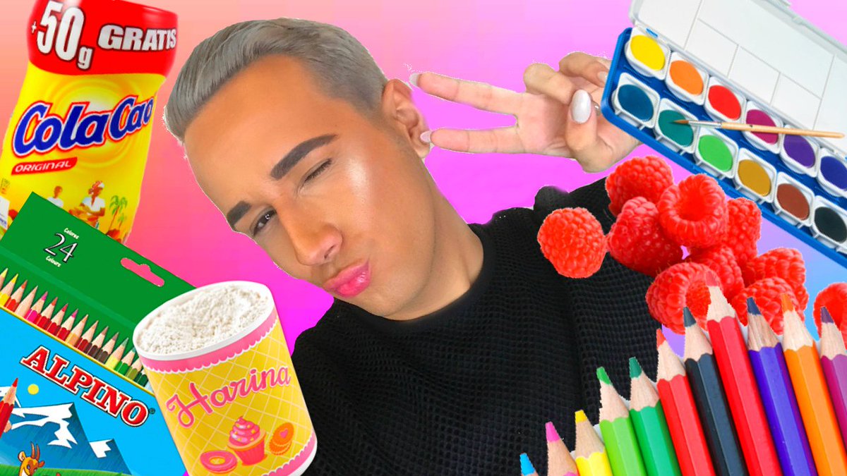 AlvaroKruse's tweet photo. ¡NUEVO VIDEO! https://t.co/48tsCnvIYf MAQUILLAJE SIN USAR MAQUILLAJE!?!?!? ♡ RT RT RT :D https://t.co/iq3XBcxg1t