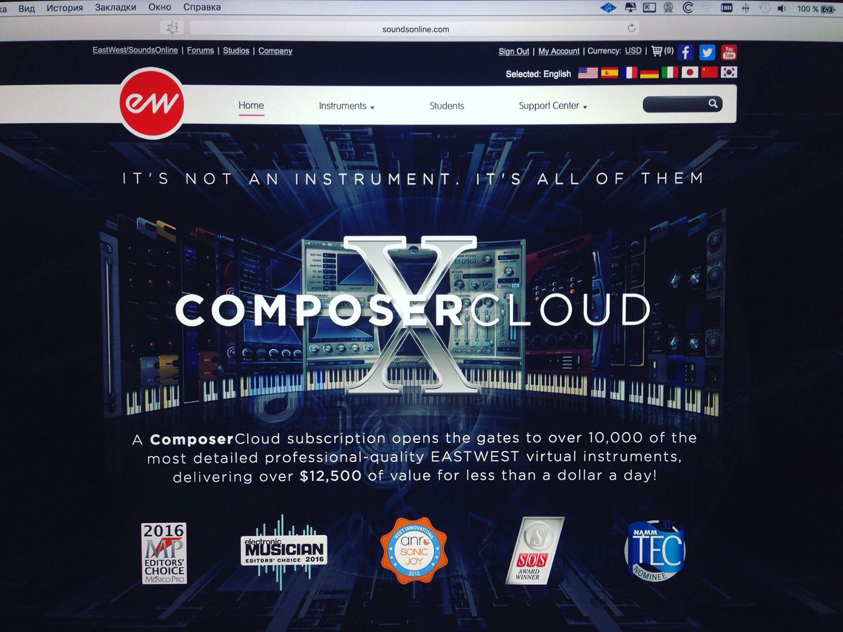 yurikrutikov's tweet image. Finally got around to buy Composer Cloud by East West. This is a very cool product that will give new possibilities
#composercloud #eastwest
