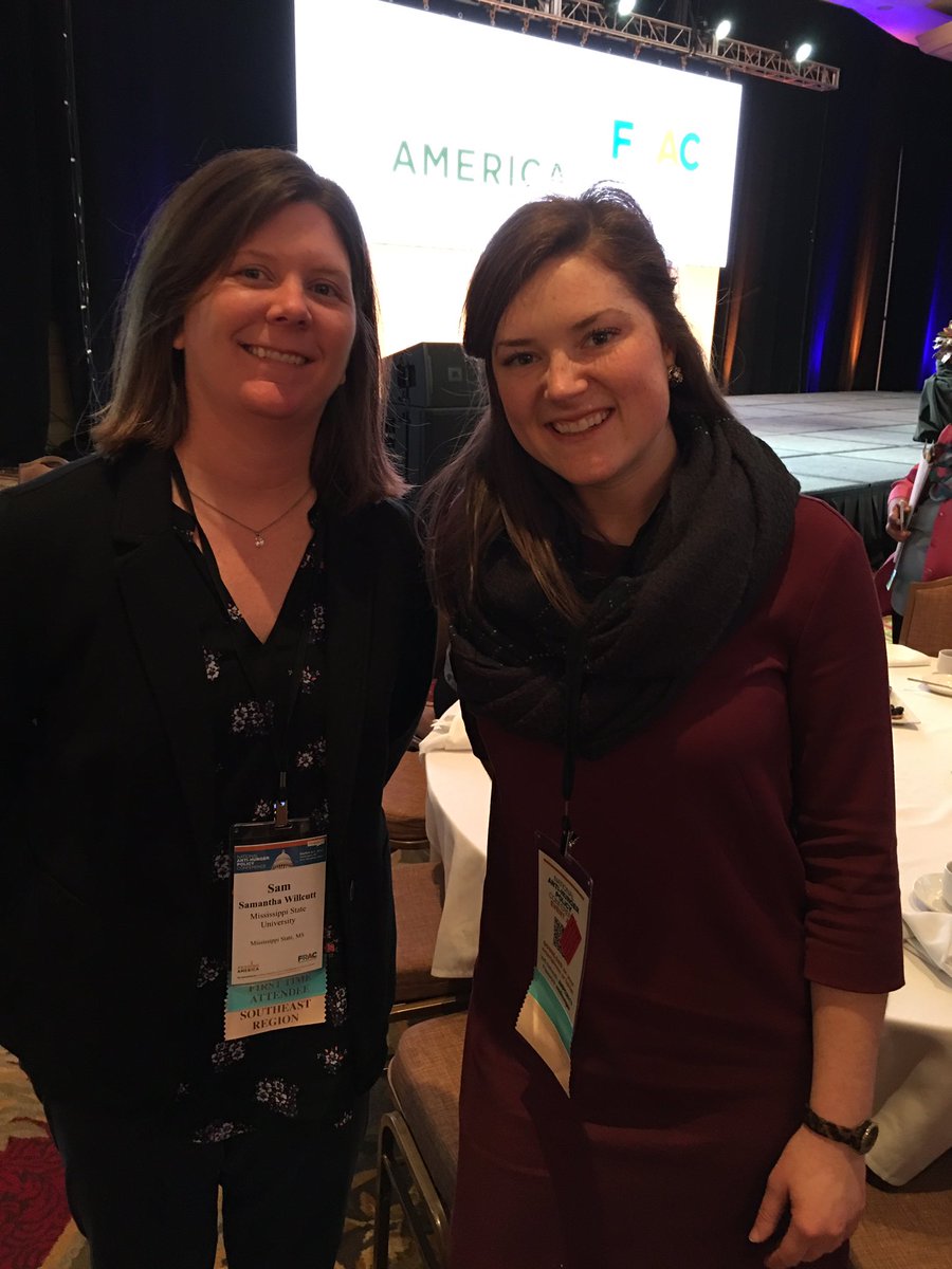 foodteach's tweet photo. Mississippi State #fsnhp alumni participating in Anti-Hunger Policy Conference #hungerpc17 https://t.co/sJdsRfGDkV