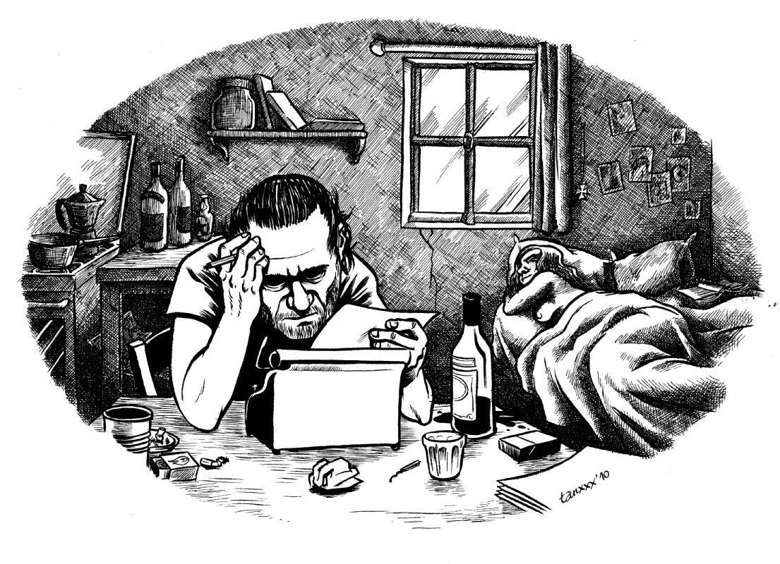 gazeteistiklal's tweet photo. "Benim de kalbim boş artık, tıpkı sizin beyniniz gibi..." 

/Charles Bukowski/ https://t.co/6L7RvCvU8f