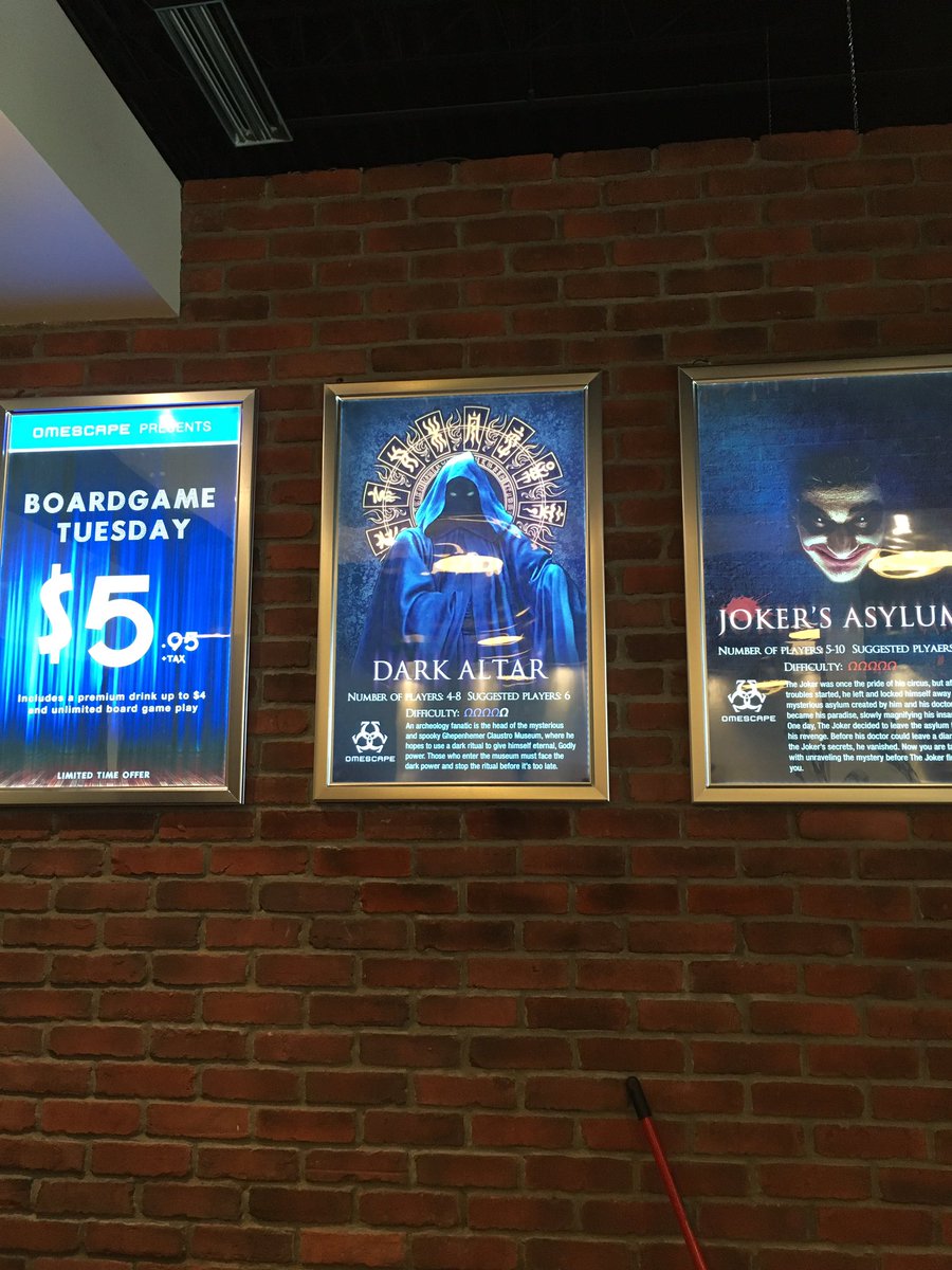 cri5Ho's tweet photo. Dark Altar at #omnescapecanada https://t.co/WGKmE86vIc