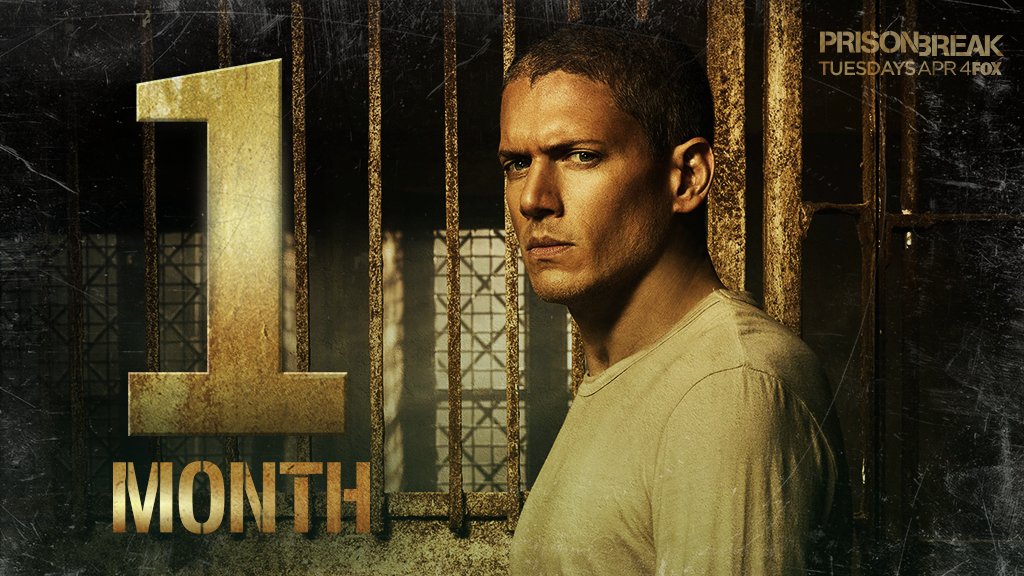 Prison Break Spain on Twitter: "Queda un mes para la temporada 5