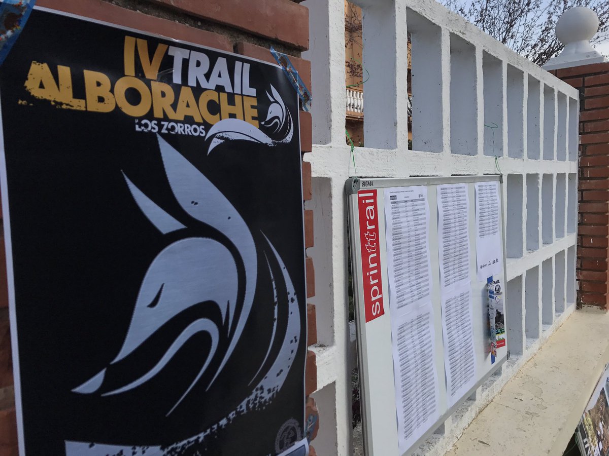 trailalborache's tweet photo. Hoy los #AlboracheRunners hemos estado en el #TrailChera de @TrailValencia. #TrailAlborache 21 de mayo #LosZorros https://t.co/HngybXgzvb