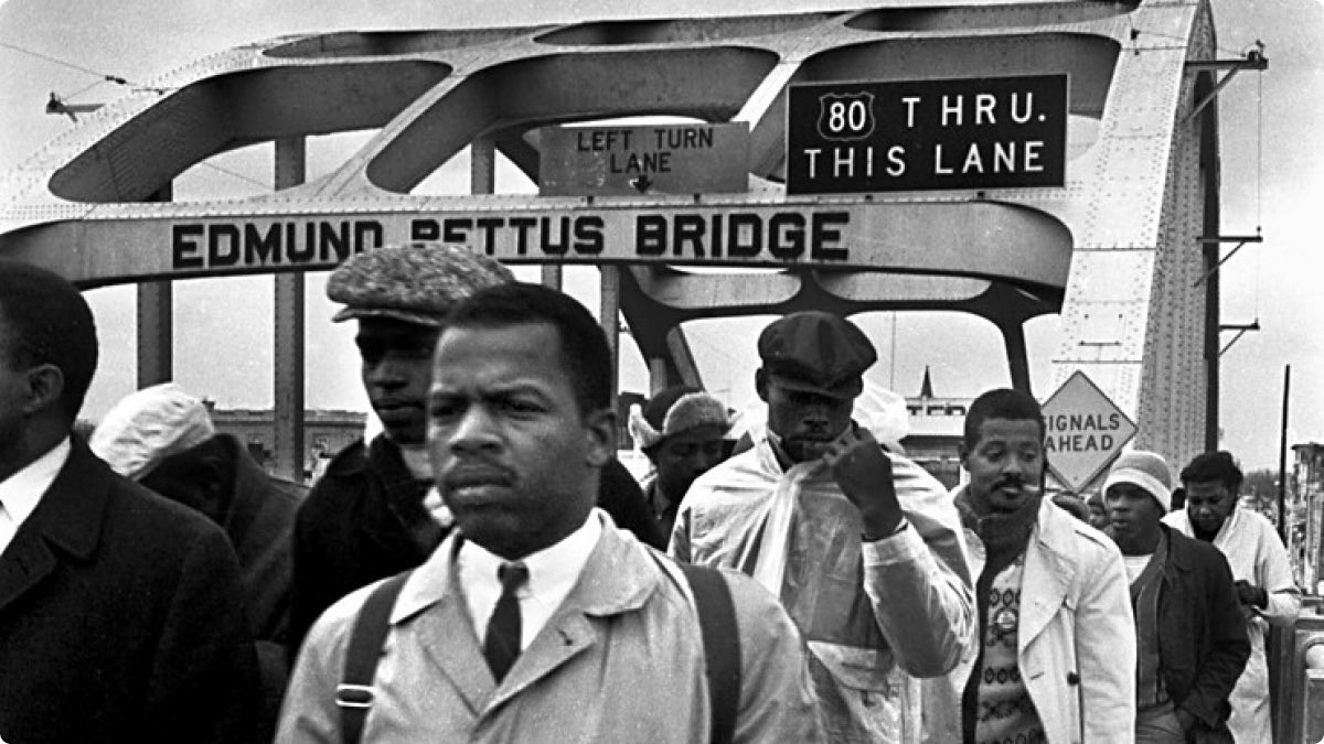 #BloodySunday <a href="/repjohnlewis/">John Lewis</a> Eternal symbols of courage in the face of adversity. In our hearts, minds &amp; actions, the work continues #Selma52