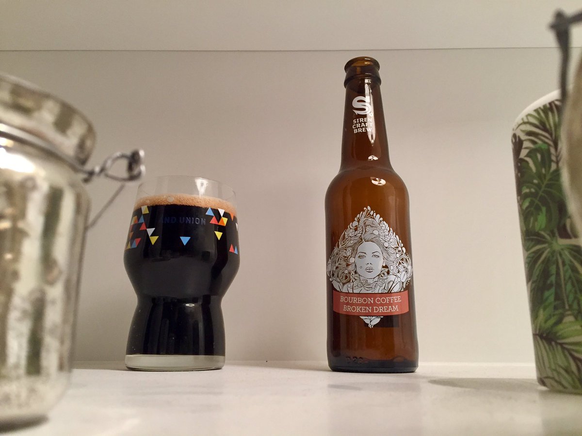 BrettandBeer's tweet image. Like @SirenCraftBrew Broken Dream? You will love this Bourbon edition. 👌 #StoutSunday