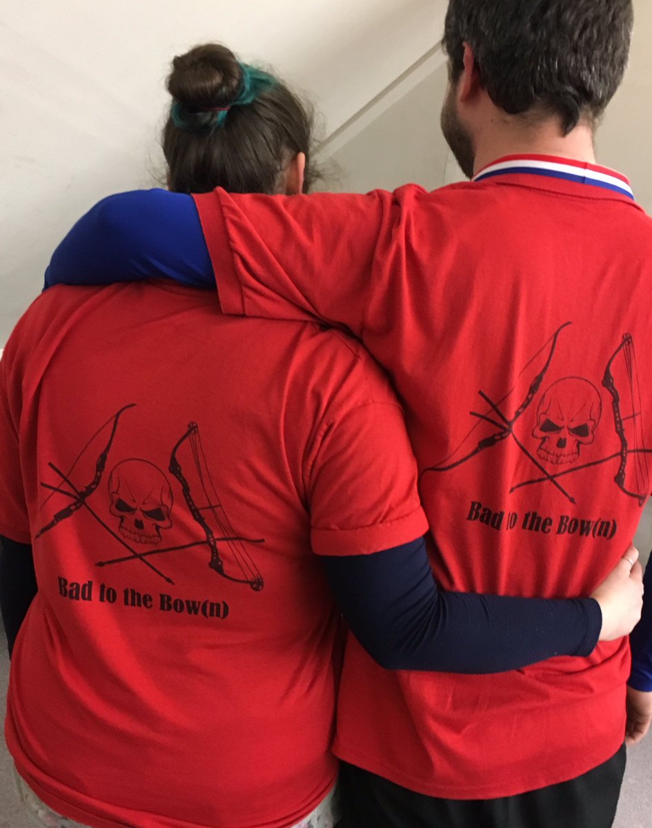 Shot the <a href="/hinghambowmen/">Hingham Bowmen</a> HitMiss comp today with <a href="/ad_nightingale/">Andrew Nightingale</a>...and we won!!!! #badtothebow(n) #borntowin #bringinghomethebling