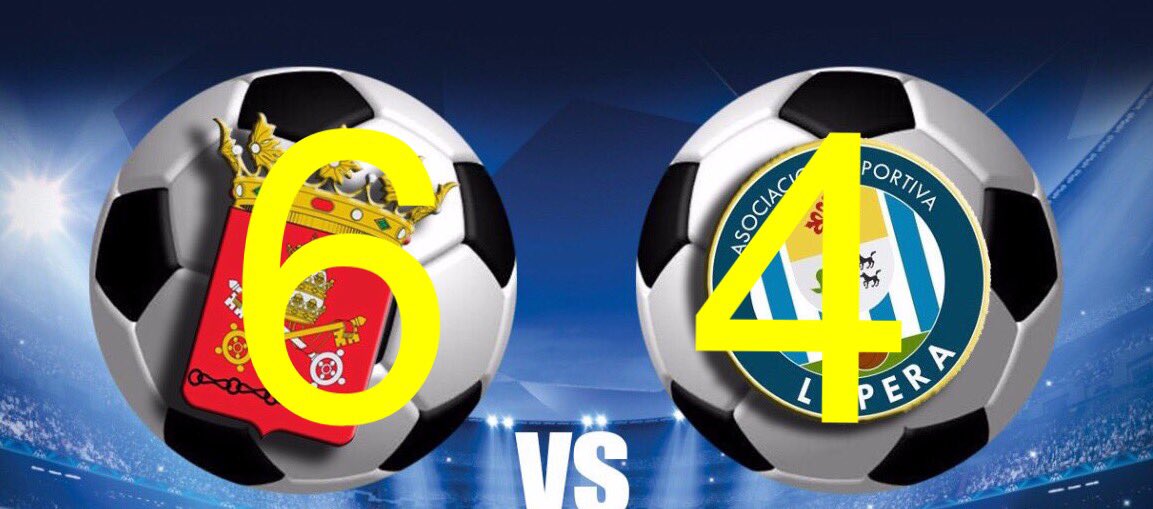 ¡Victoria!
Increíble remontada para el resultado final contra <a href="/ADLopera1/">A.D. Lopera.</a>. Jugando con uno menos desde el minuto 40. Sigamos en este camino