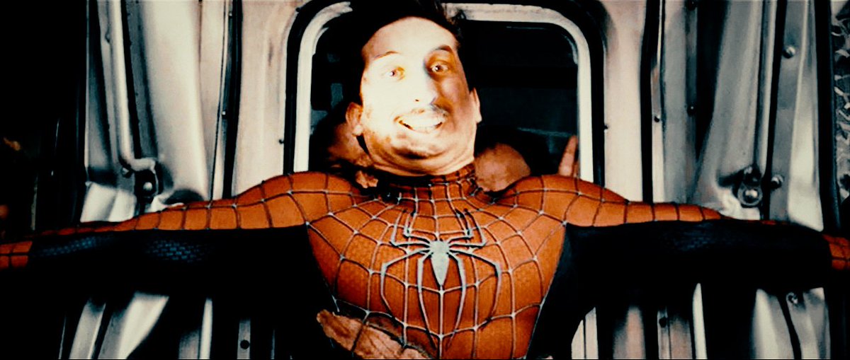 LiugaStone's tweet photo. Je suis Spider-Man. https://t.co/YYSq1QIr48