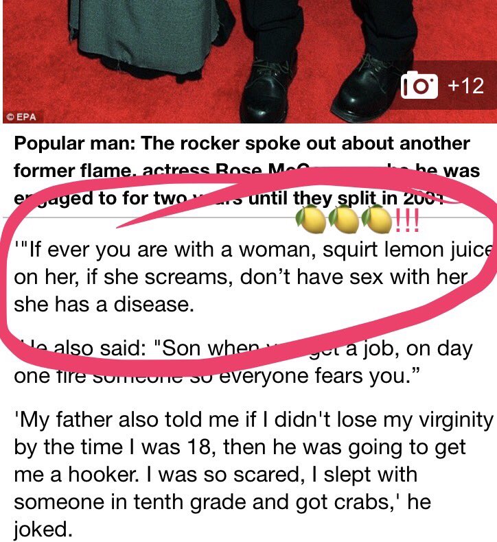 autopritts's tweet image. I found this in an old interview with Marilyn Manson! #LemonTest #sniff @SouthsideSteve @tvhdmedia1