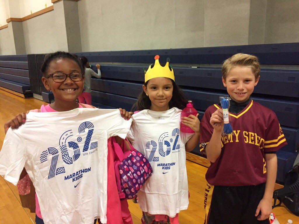 BlazerPalm's tweet photo. Look who completed their #FirstMarathon and #SecondMarathon ! #BolinRunsThisTown @MarathonKids @BolinElementary https://t.co/60ygr4ltZ6