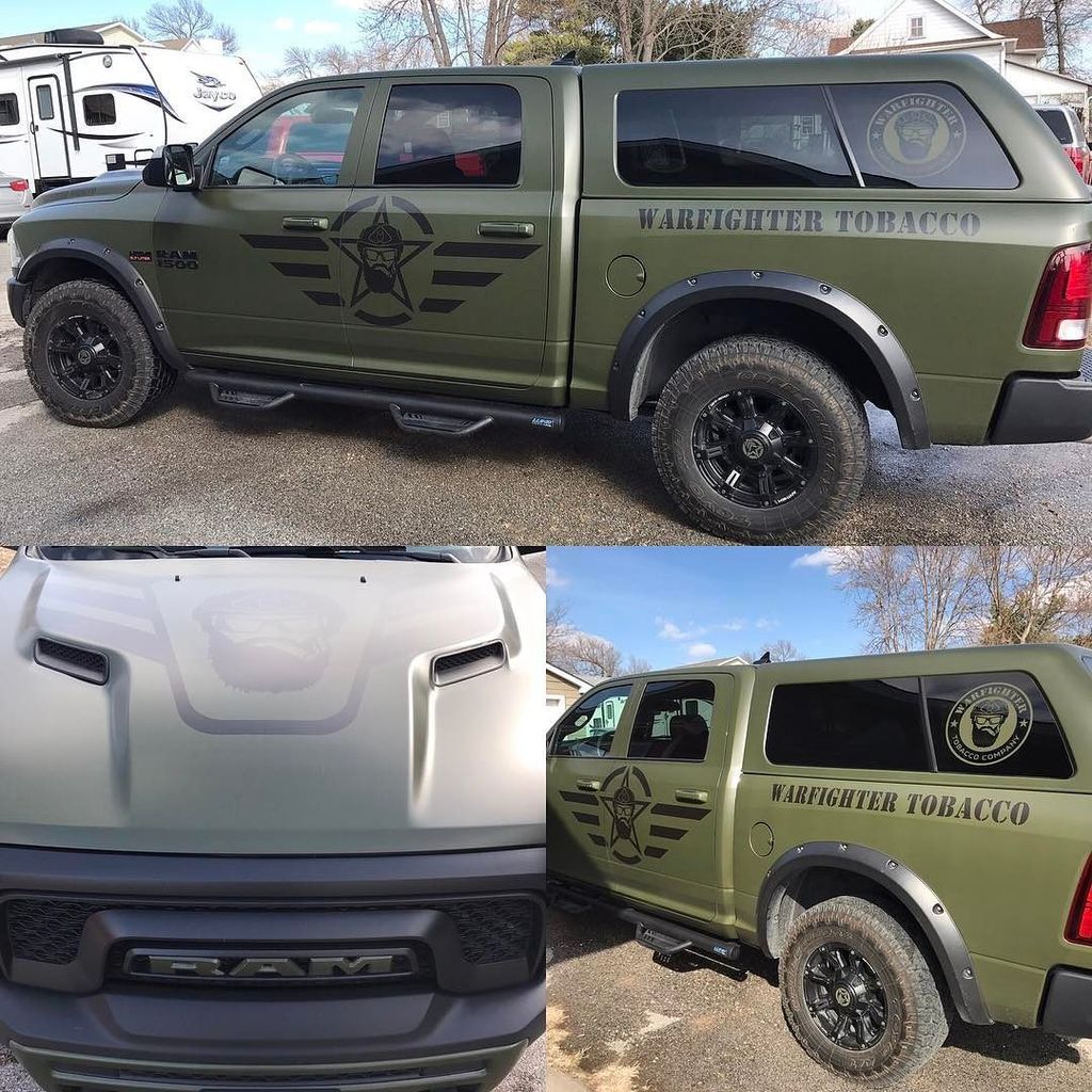 WarfighterCo's tweet photo. The War Wagon. #rebel #ramrebel #ramrebelnation #anthemwheels #nolimitwraps #warfighertoba… https://t.co/fILjg4HQEX https://t.co/T8nU7X27mH