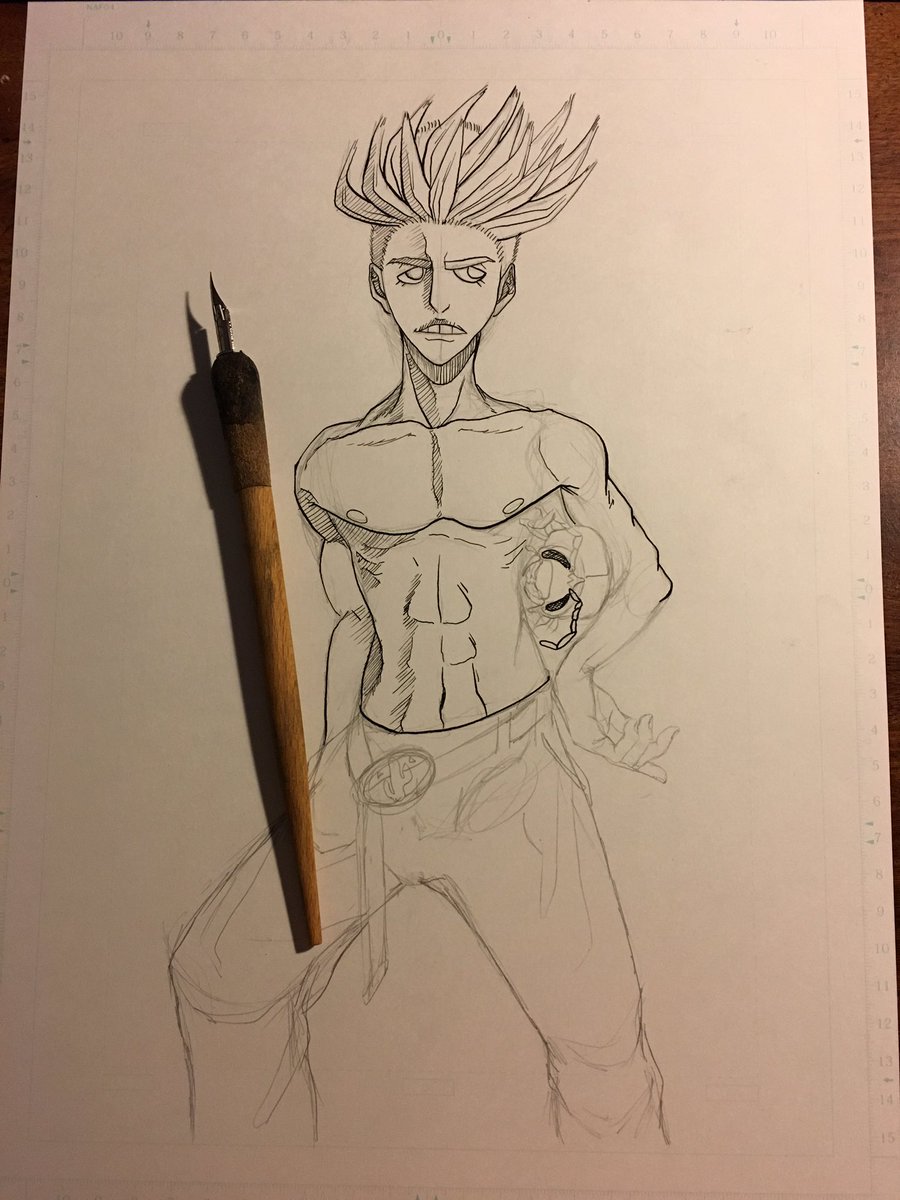 austinipanini's tweet photo. New pen nibs are on point - progress shot! #cactusguy https://t.co/pajBUsHAON