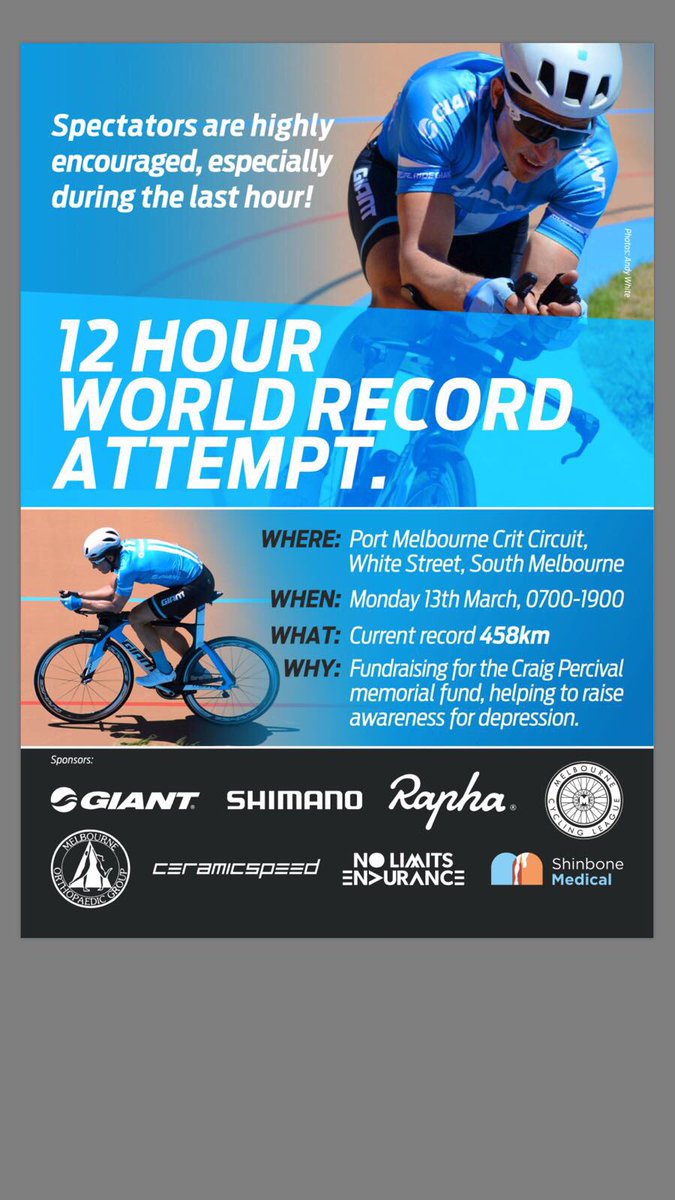 Please help support a worthy cause by donating to craigpercivalmemorialtrust.com and cheer for a lap or two this Monday. #mitchsfestive500