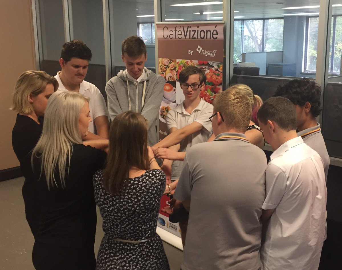 Project LEAP students working 2gether unlockingpotential <a href="/westsillawarra/">Wests Illawarra</a> <a href="/DaptoHigh/">Dapto High</a> <a href="/flagstaff_group/">@flagstaff_group</a> collaborating 2make their future better