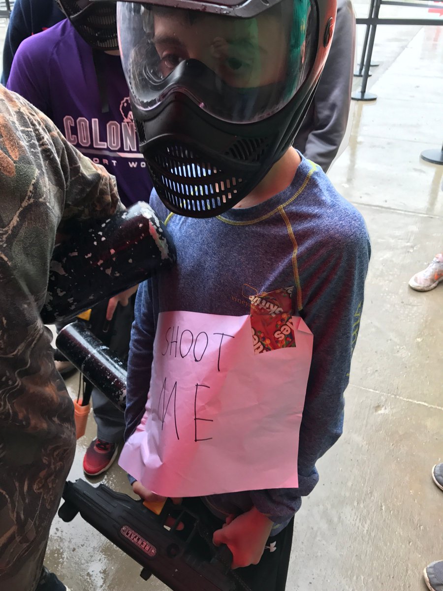 Paintballs's tweet photo. Many ignore what they don't want to deal with. Others welcome it. 
#paintball #bringiton #skittles #kid #tastetherainbow #funontherunpb https://t.co/UO2MnhozAY