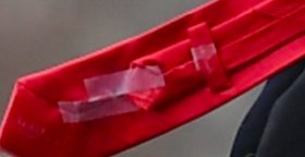 AlexReimer1's tweet image. Donald Trump is still taping his ties.