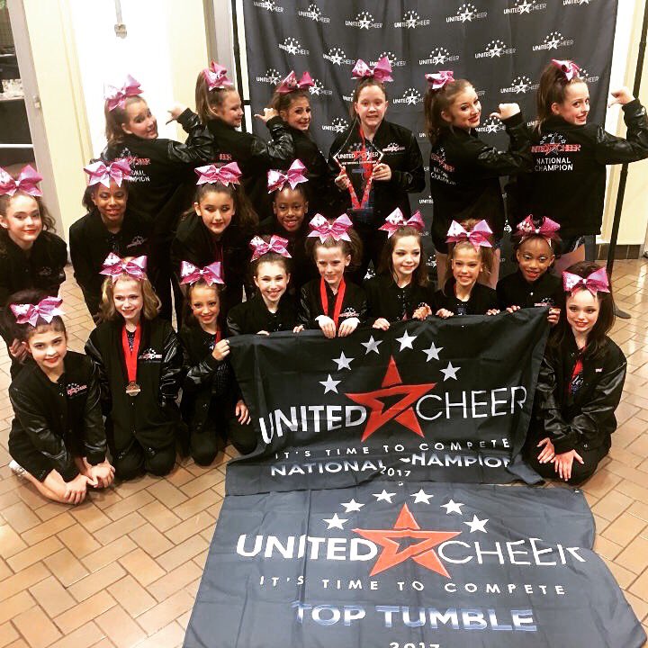 Your National Champions and Top Tumbling!  <a href="/United_Cheer/">United Cheer</a> #g3fca2a #caocelots