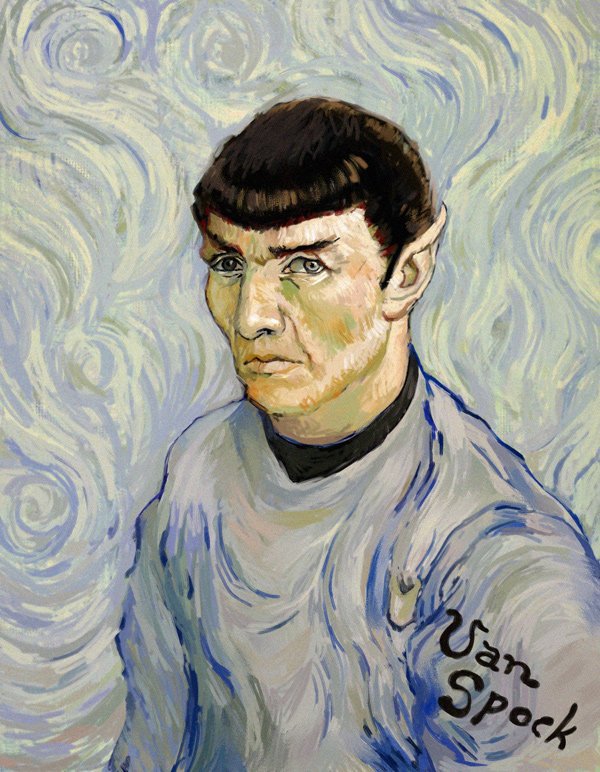 startrekeire's tweet image. A painting from Ireland's own @Murphy_Moira appeared in the awesome @LoveOfSpock documentary! So cool Moira! #SpockDoc @StarTrek