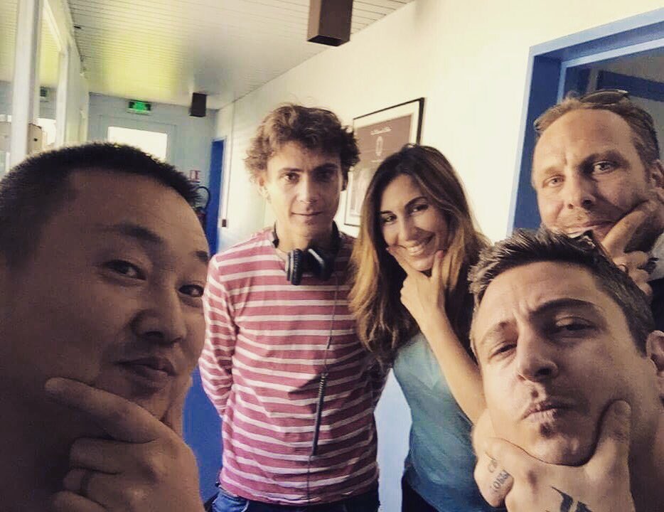 SabVanTassel's tweet image. Souvenir du tournage de #ZoneInterdite #m6 sur le #tatouage avec Sensei Honda et David @honda__tsuyoshi @david_raspoutine @viartguillaume