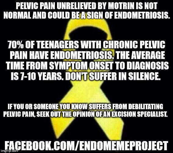 rlgibson's tweet photo. #ChronicPainIsNotNormal #Endometriosis  #EndometriosisAwarenessMonth  #diagnosticdelay #teens https://t.co/GqCu8FGwQ7 https://t.co/jIdnrIImCc