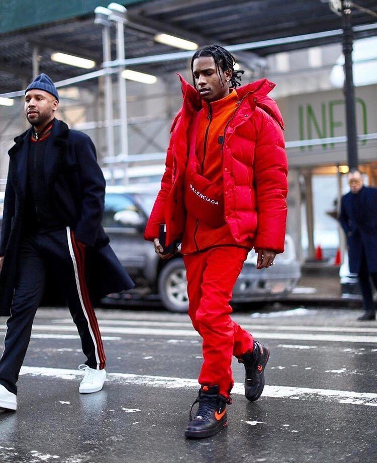 XStylistx's tweet photo. Rocky x Vlone x Balenciaga https://t.co/z84upxDeqf