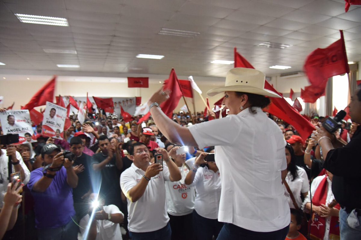 Xiomara Castro de Zelaya tweet media