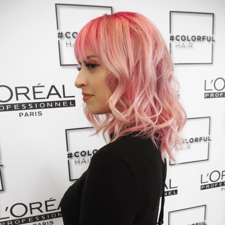CRCsalons's tweet photo. #colorfulhair @lorealprouk #lorealprouk #smartbond #crcbeautifulhair #meltedroot #pastelage #pinkhair https://t.co/BAVdefqw8C