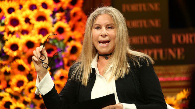 Barbra Streisand‏ blames Donald Trump for making her gain weight