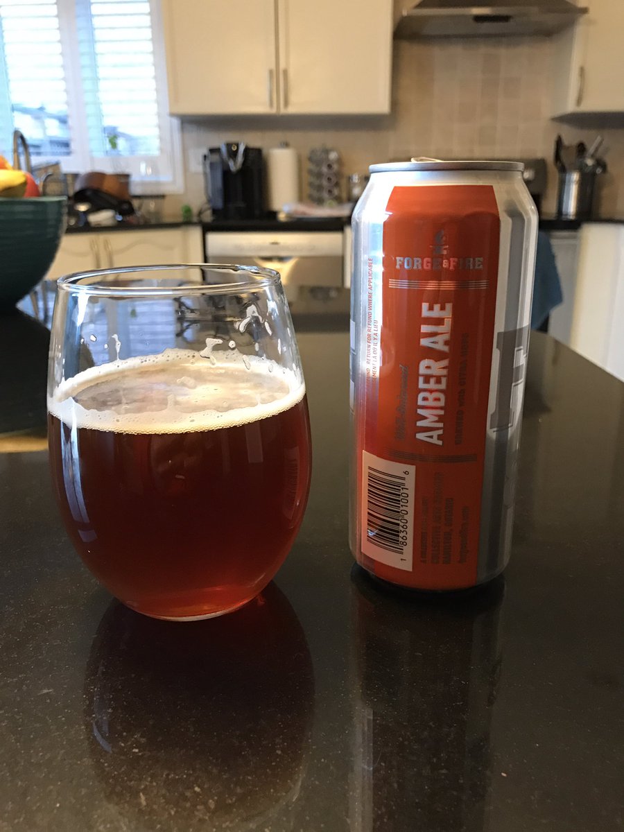 polesky29's tweet photo. @CollectiveBrew Worth the drive to Hamilton! A great amber ale #forgeandfire https://t.co/zkQBREdF6C