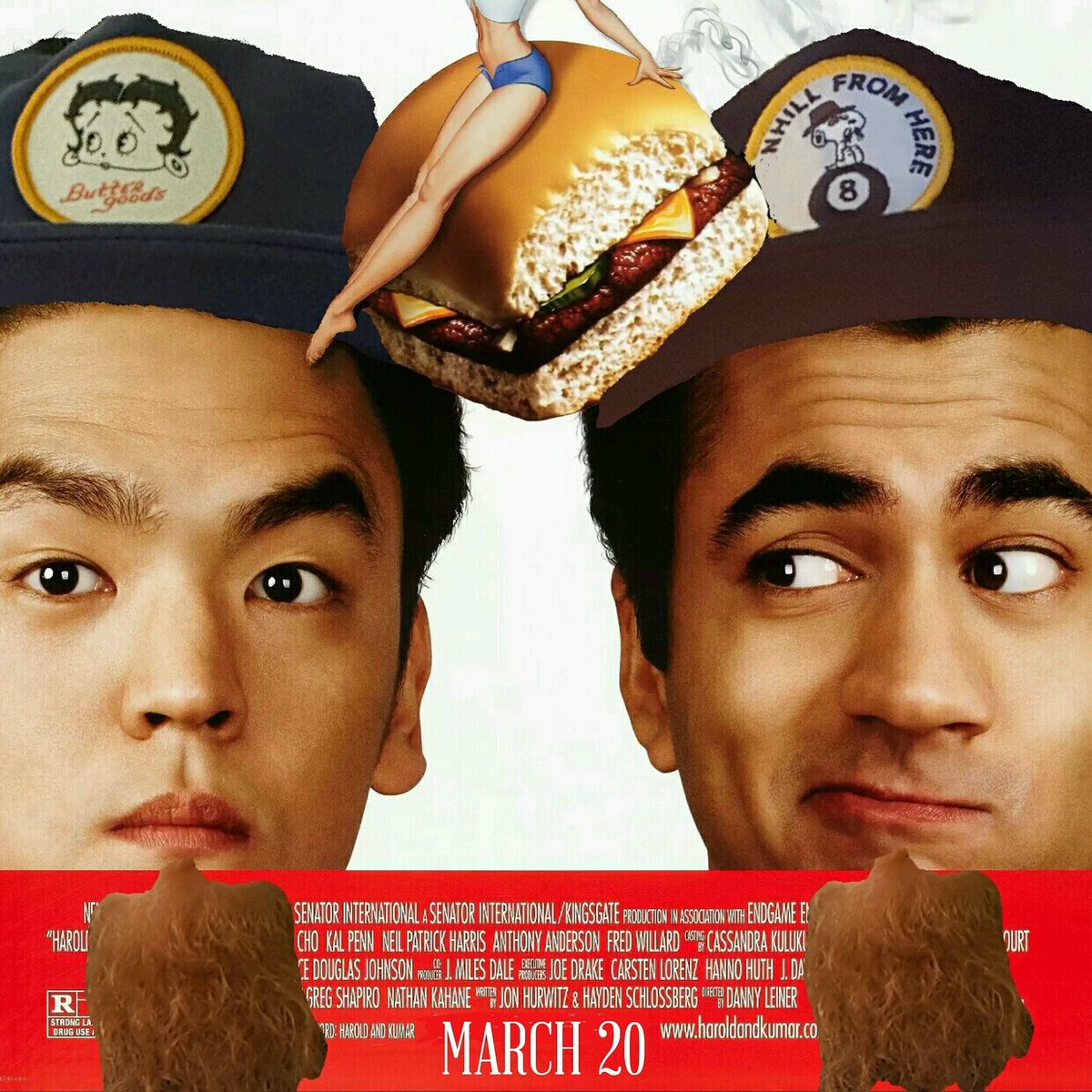 TastyNate's tweet photo. MARCH 20 @RevueCinema Harold and Kumar and I am serving sliders! For tix click the link in my bio🤘 for tix hit up https://t.co/VGbOcdp3Cy https://t.co/rexIpXoUpX