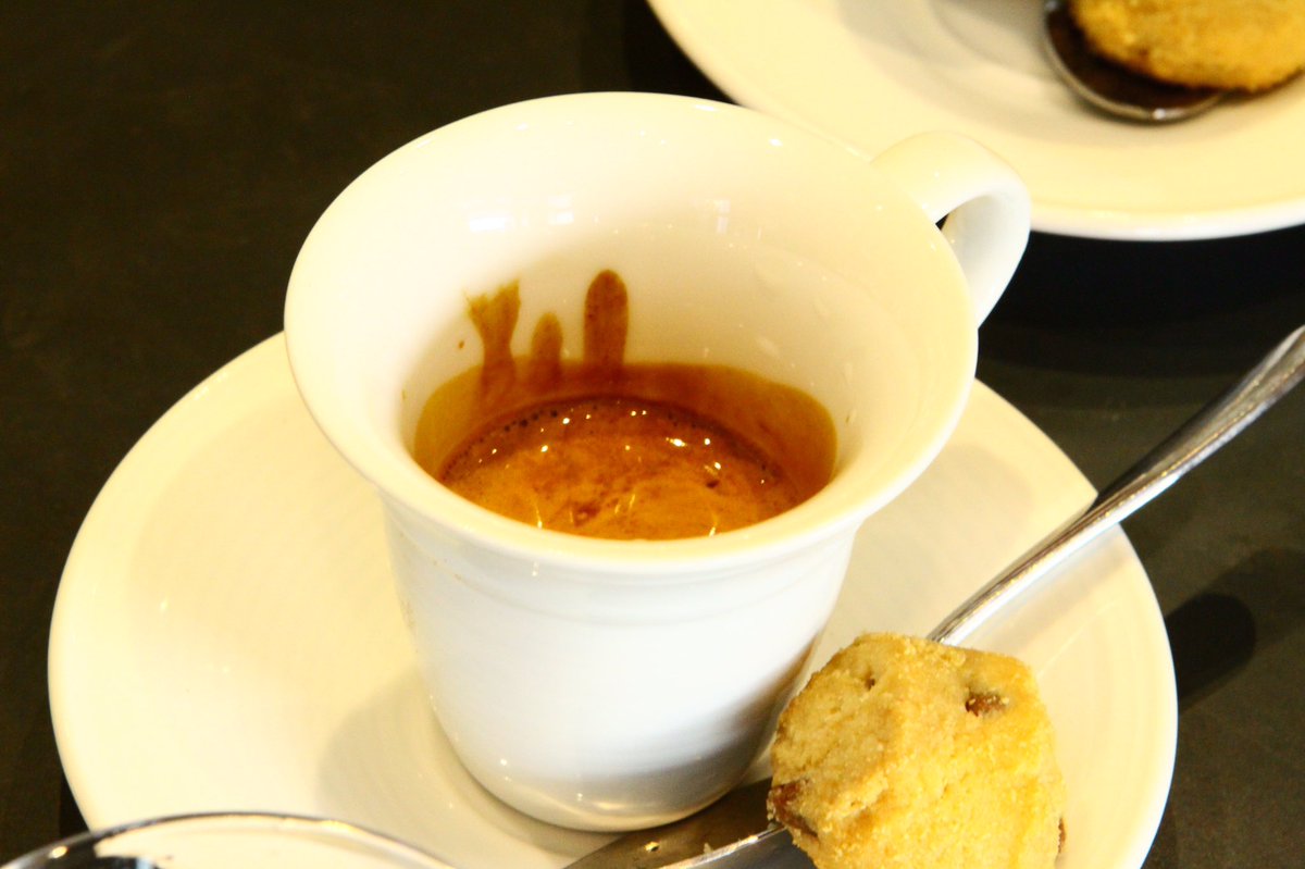 Espresso. Just what you need on a Monday morning.