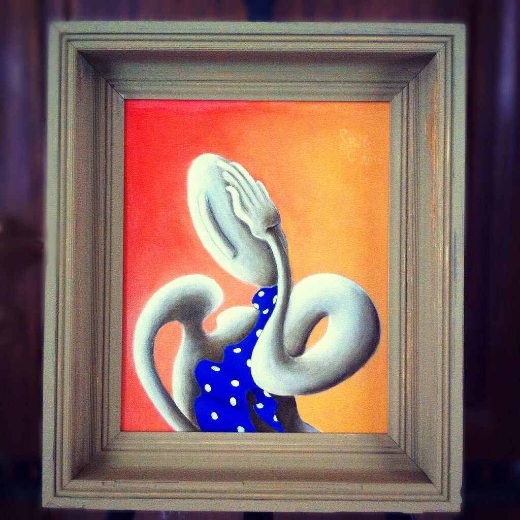 Lucprils's tweet photo. @BecaudOfficiel #prils Instagram ( my painting ) #2016 https://t.co/zLp8XmQHE8