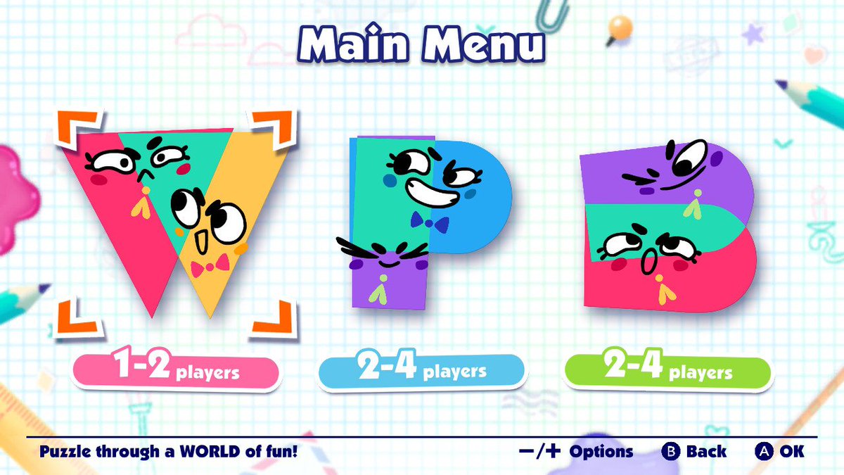 K_Dubbs's tweet photo. 4player!!!!! #Snipperclips #NintendoSwitch https://t.co/82CxyxXShD