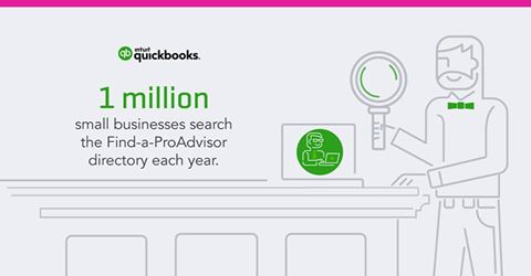 IntuitAccts's tweet photo. Searches on Find-a-ProAdvisor lead to even more &amp; better leads for certified #ProAdvisors >> https://t.co/6hKvTKuFCG #QBBetterTogether https://t.co/APuWK1o2PY