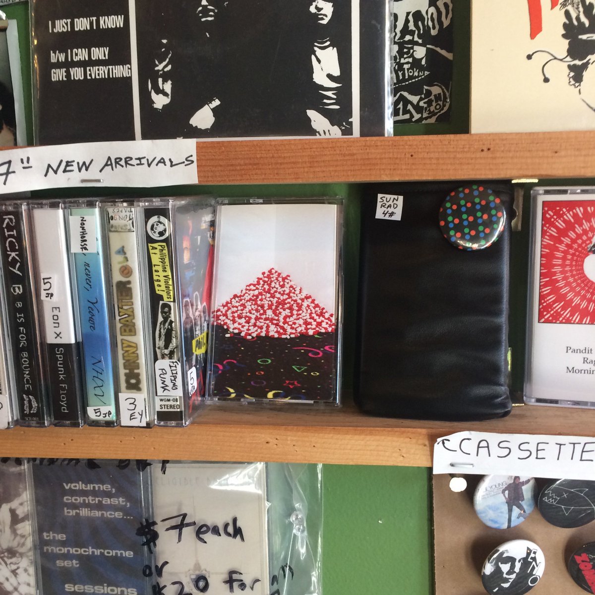 propertytapes's tweet photo. Dropped off two copies of Sun Rad's 'No Cover' at Deep Thoughts JP. Shop Local ! #jamaicaplain #electronicmusic #cassettetape #boston #music https://t.co/V3AE1Xkn7Q