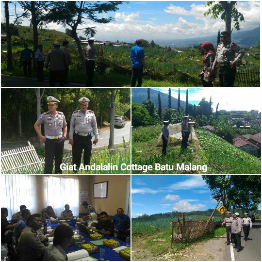 Giat Andalalin Subditkamsel Ditlantas Polda Jatim di Cottage Batu Malang