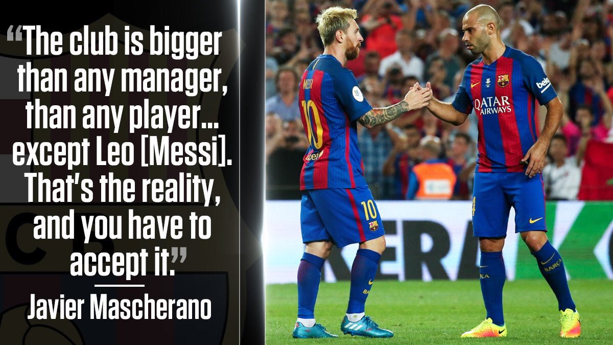 CeciAlbiceleste's tweet image. . #Messi @Mascherano💙 @andresiniesta8 @3gerardpique ... that is, if he scores, wins &amp;amp; doesn't bite. #LongMemory I might even follow him. 😉