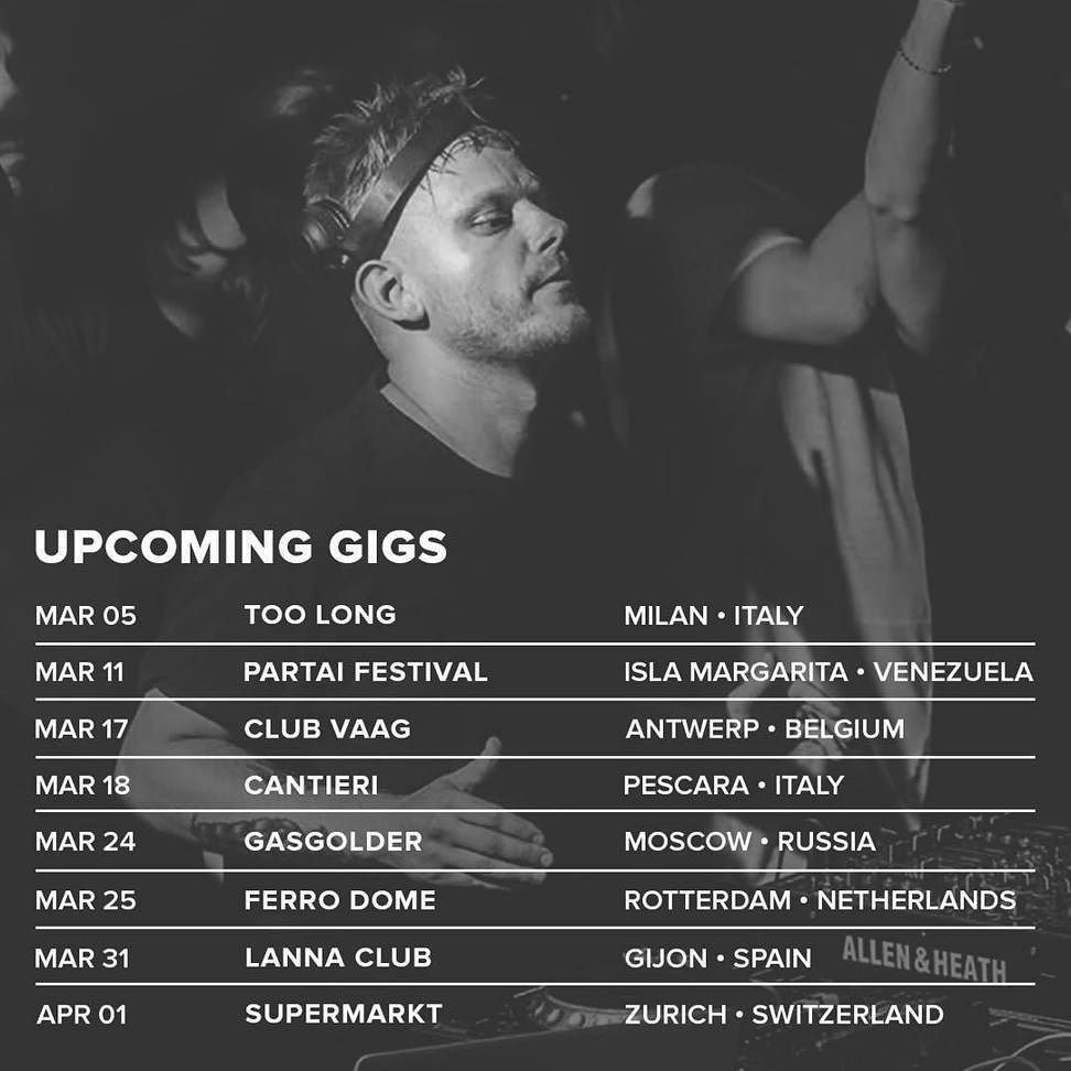 EstoesTechno's tweet photo. ~♫♪ • Repost 
@joeydaniel_ofc My Upcomming March Gigs.. Kicking off in Milan! 🔊🔥#italy🇮🇹 #… https://t.co/HycPcuuRw1 https://t.co/4Uv99XT9MC