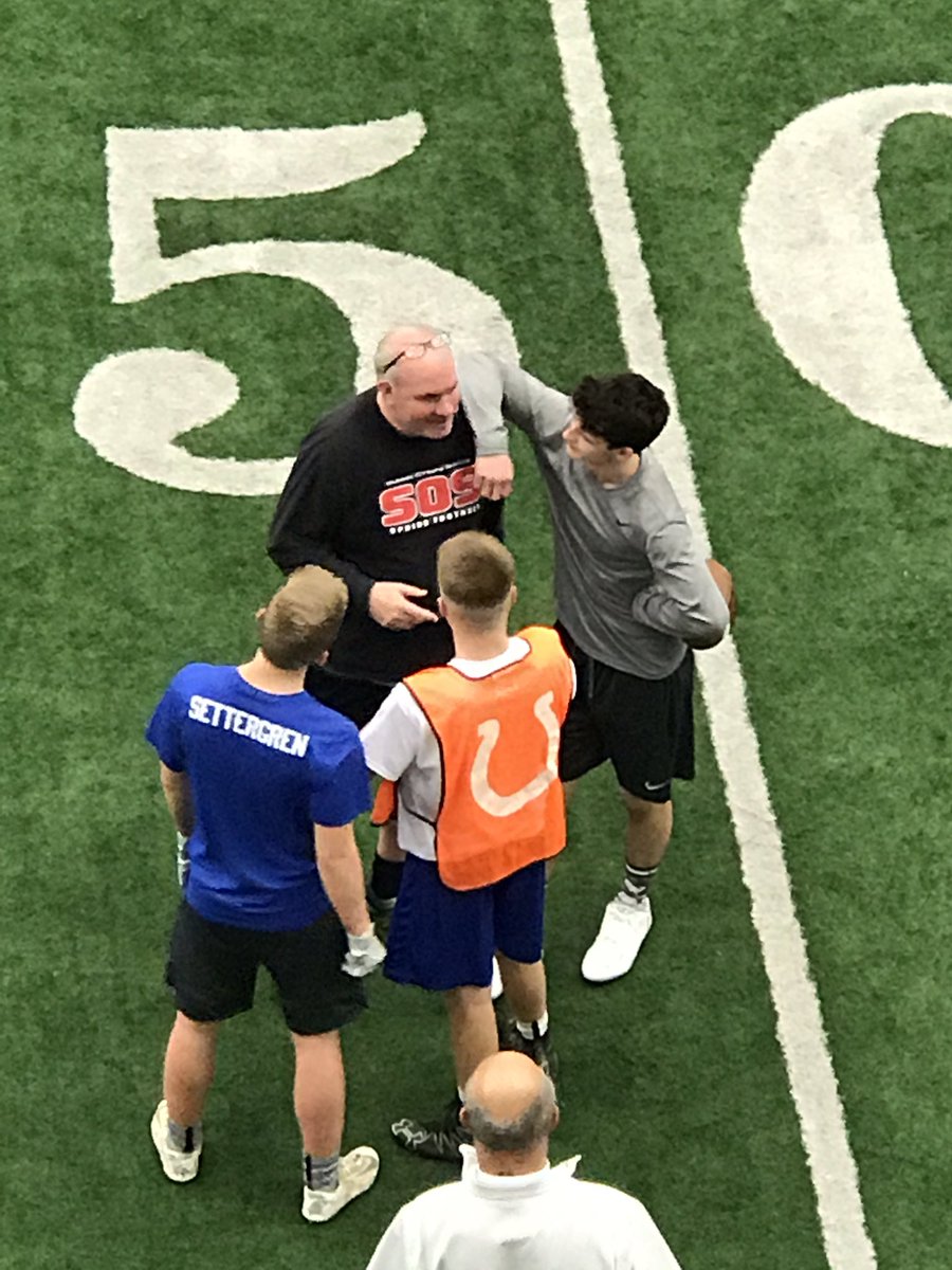 Putting the O in SOS. Are you with me?  #LetsPlayFootball