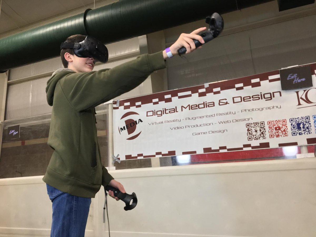 The Digital Media and Design program are at the S.M.A.R.T. Readers event for another great year. #KCCEFFECT