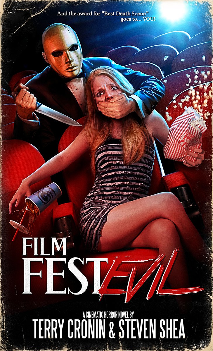 Nightmar1sh's tweet photo. The Creeping Craig reviews the #horror #book FILM FESTEVIL from authors #TerryCronin & #StevenShea https://t.co/tdJF9fZWkl https://t.co/LQqqQI0uhs