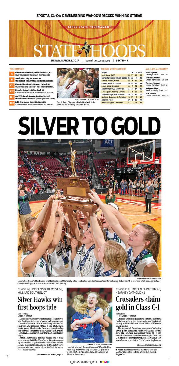 ClintRobus's tweet photo. A little late, but @PrepExtra, @huskerextra for @JournalStarNews Sunday sports was action-packed @APSE_sportmedia https://t.co/JkCmyEjbrf