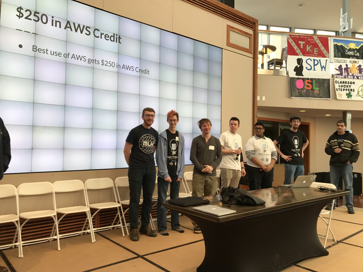 MLHacks's tweet photo. 🎉Congrats to TurtleTalk for the best use of AWS at @hackpotsdam🎉 https://t.co/2LvZGGgDdm