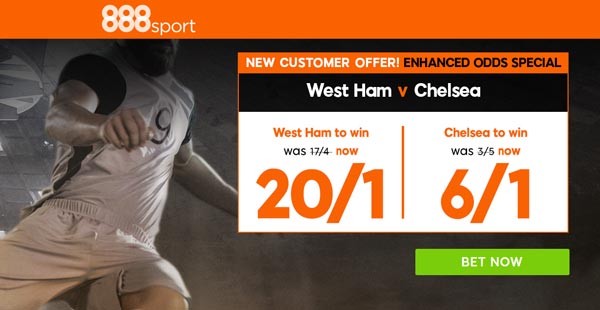 888 Sport Enhanced Odds