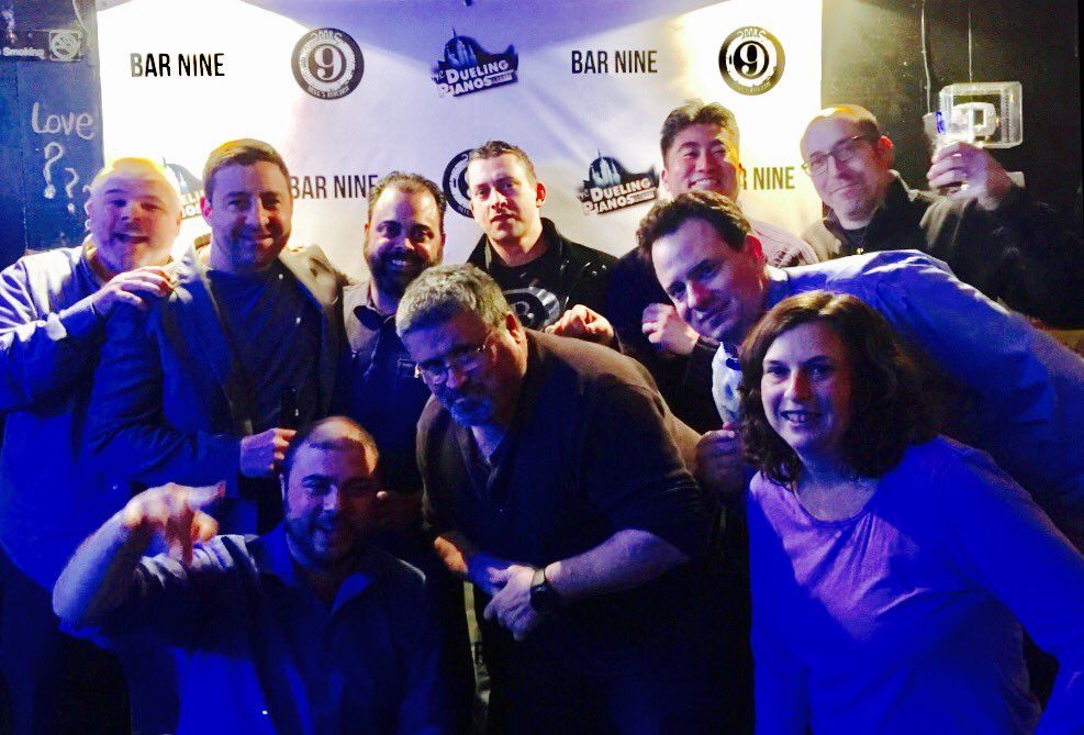 CPSLNYC's tweet photo. Great league meeting #kickoff #party

#Thx to #sponsor @Bar9NY for great service &amp; specials (all season long)!

#nycsoftball #softball #nyc https://t.co/EHkJaLWVON