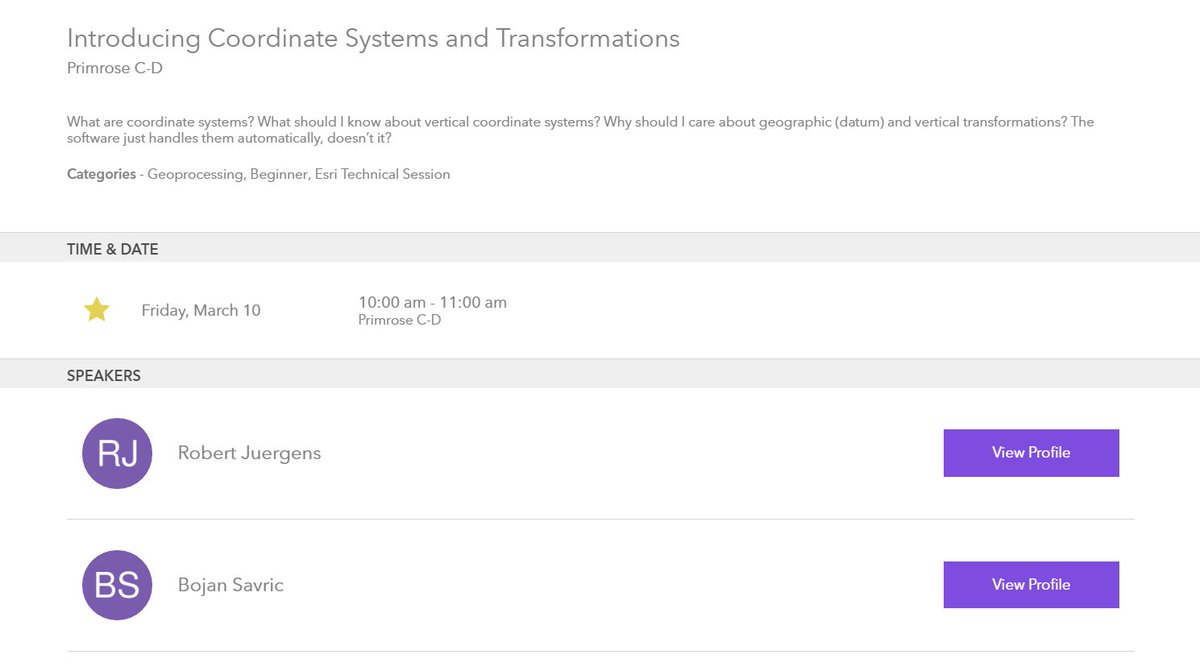 ProjectionWizz's tweet image. A #MapProjection is set up and a #SpatialReference is defined for #DevSummit next week. Join Rob and me on Friday morning...