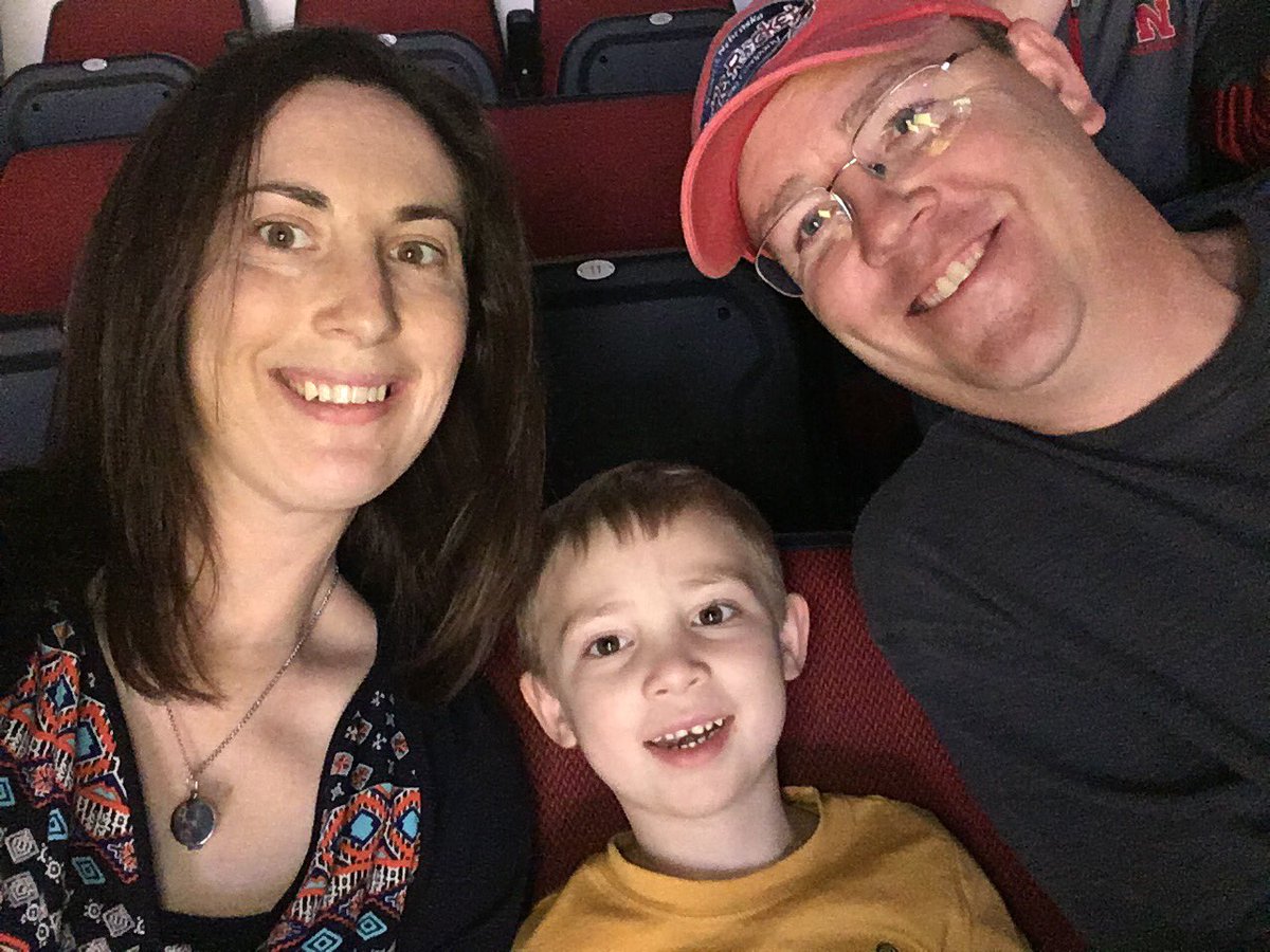 tdfarms275's tweet photo. Someone's first #Husker basketball game!!🏀🏀 https://t.co/kKUvN0ZlQ8