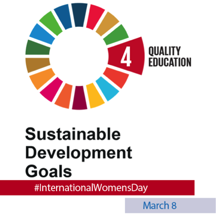 UNESCO's tweet photo. #SDG4 equal access for all women&amp;men to affordable &amp; quality technical, vocational&amp;tertiary education (target 3) #WomensDay #IWD2017 @UNEVOC https://t.co/QkAgiugkUm